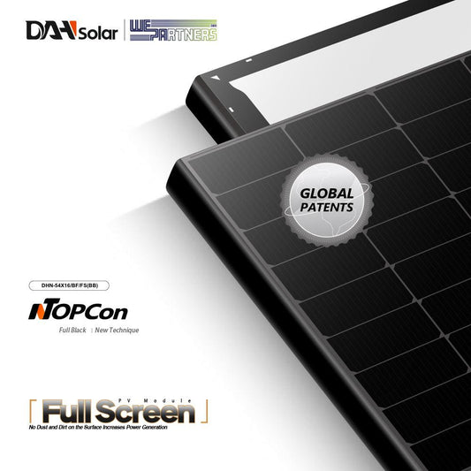 DAH SOLAR - DHN-54X16/FS Fullscreen selbstreinigend (420W~440W) - Solarplatten24.de